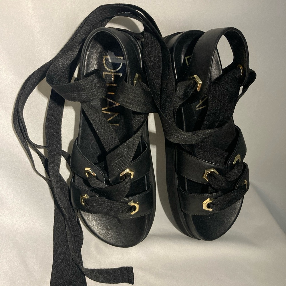 Deltan Blayke Ankle Wrap Platform Sandals from Dillard's 6M - Picture 11 of 11